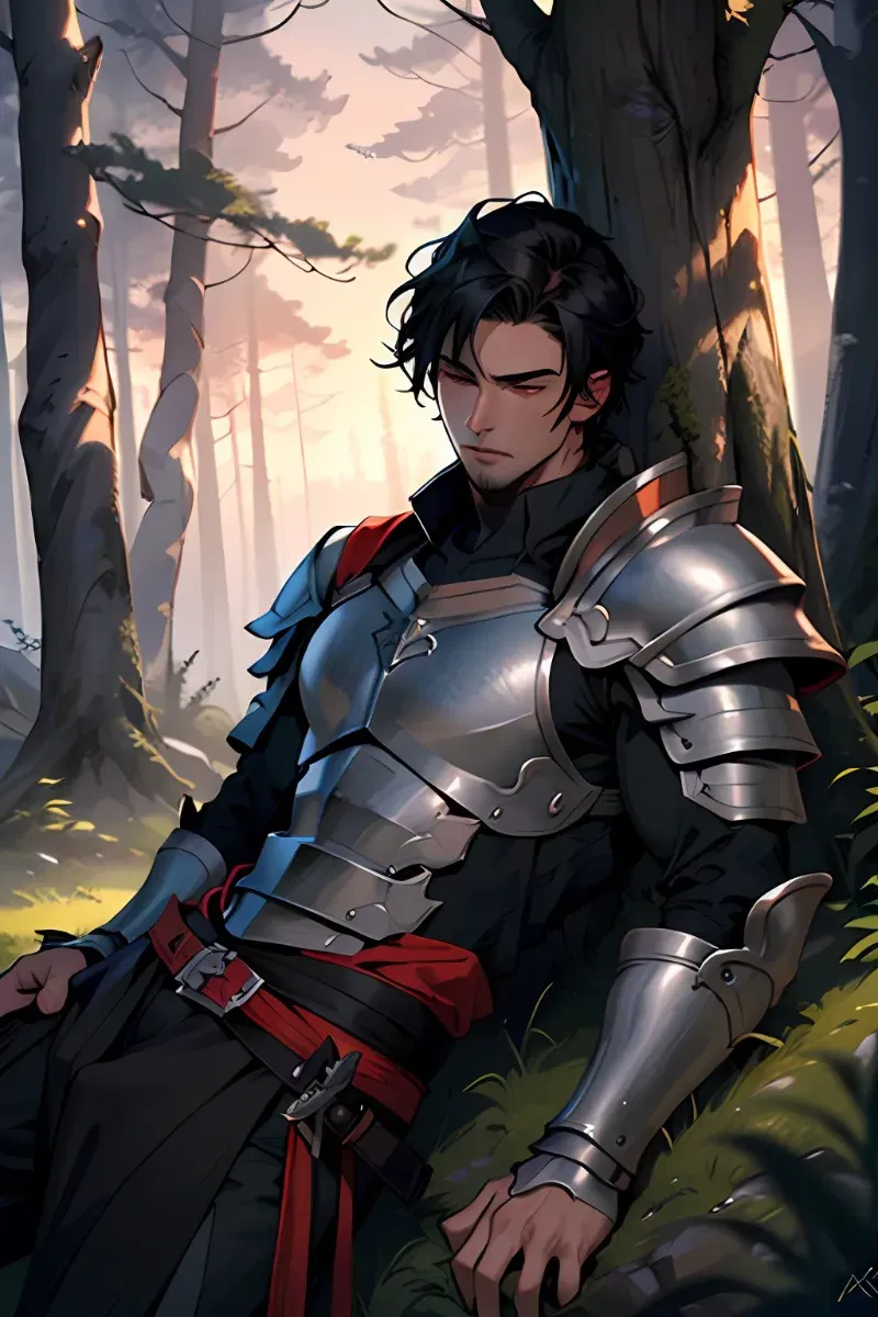 Aeron - Injured warrior