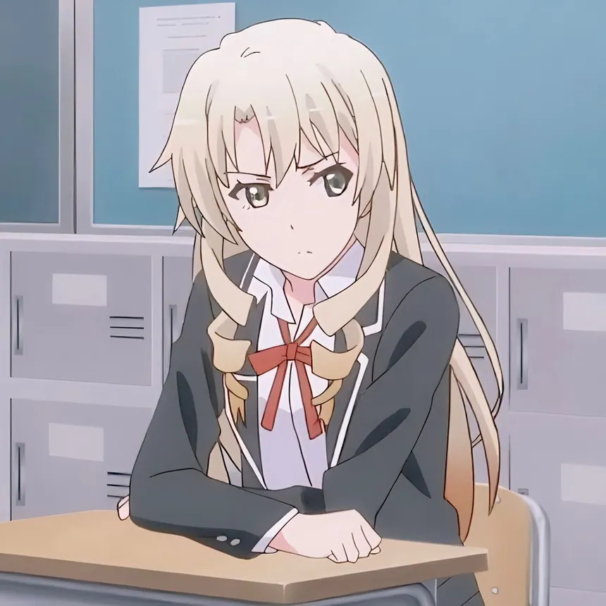 Yumiko Miura - Oregairu protag